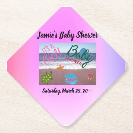 Porta-copo De Papel Chá de Bebê de Critério Oceânico