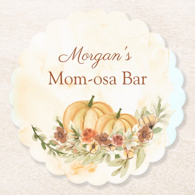 Porta-copo De Papel Chá de fraldas de abóbora russo Mãe-Mosa (Frente)