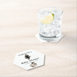 Porta-copo De Papel Chá de fraldas de Livro e Gato Preto