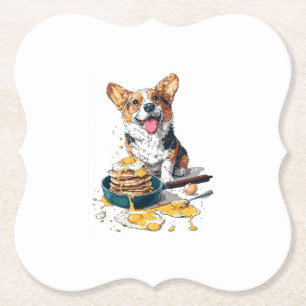 Porta-copo De Papel Chef Corgi � Cachorro Engraçado de Cozinha