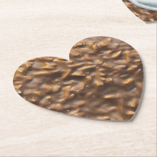 Porta-copo De Papel Chocolate Amendoado Personalizado