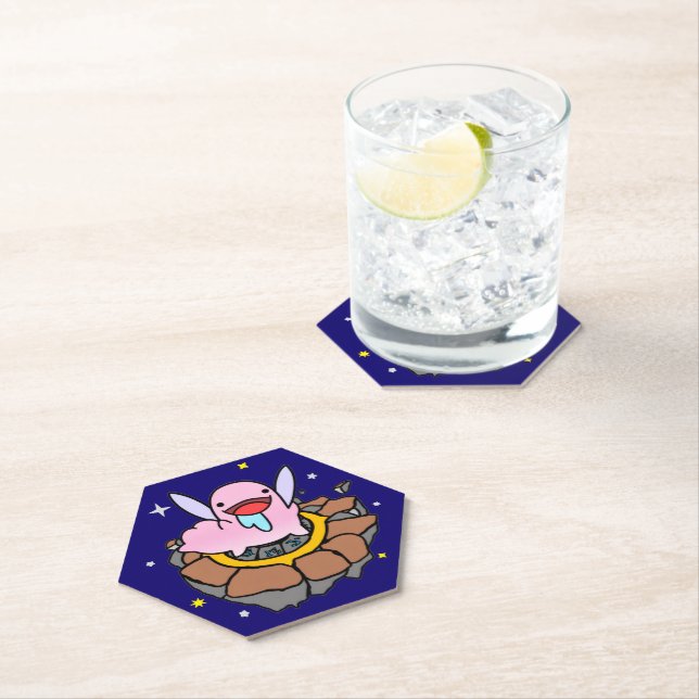 Porta-copo De Papel Chupi-Abathur Stone Coaster (Insitu)
