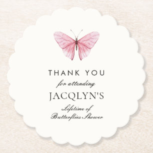 Porta-copo De Papel Chuva de Borboletas da Vida de Jacqlyn