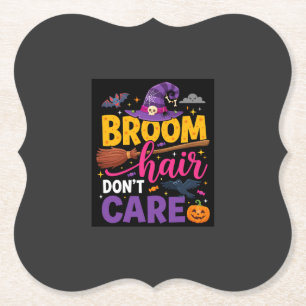 Porta-copo De Papel Citação de Bruxa do Cabelo de Vassoura de Hallowee