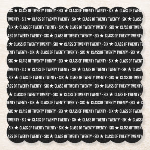 Porta-copo De Papel Classe Moderna de Tipografia Twenty Twenty‑Six