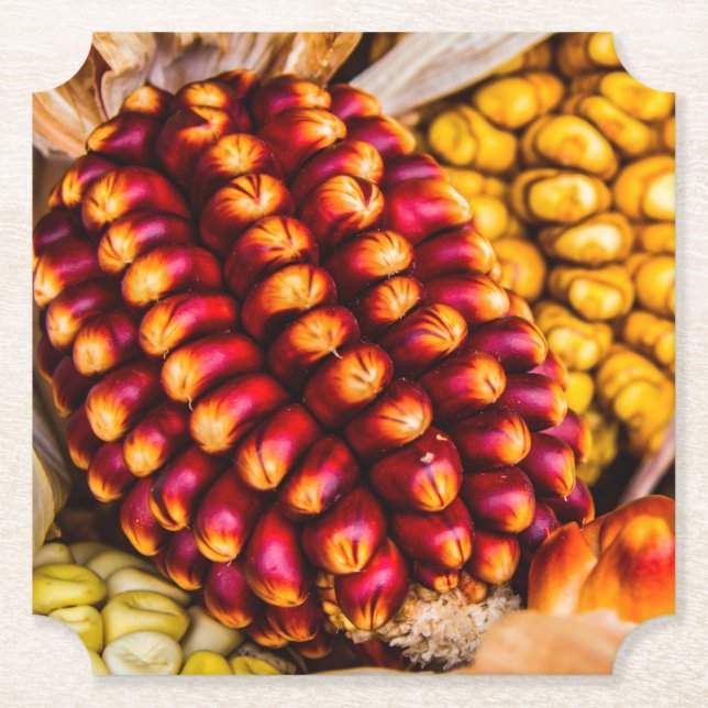 Porta-copo De Papel Cobs de milho (Frente)