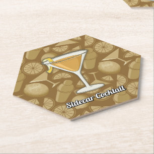 Porta-copo De Papel Cocktail Sidecar