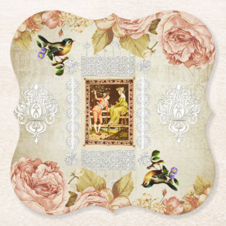 Porta-copo De Papel coleção de colagens