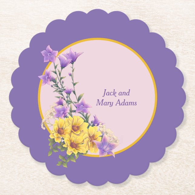 Porta-copo De Papel Coleção primavera Garden (Frente)