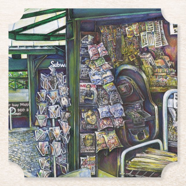 Porta-copo De Papel Como Uma Imagem É Inimaginativa? (Frente)