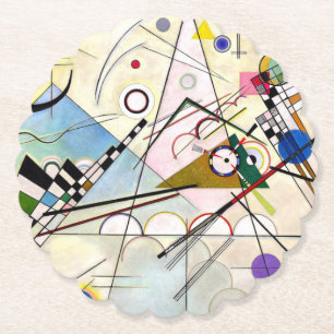 Porta-copo De Papel Composição 8 de Kandinsky