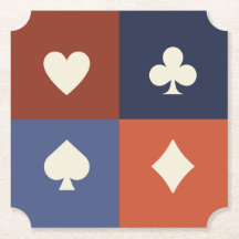 Conjunto de Cartas de Jogar Retro Moderno Poker & 