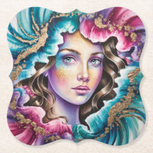 Conjunto de Portas copos de Retratos de Arte Dream