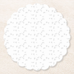 Porta-copo De Papel Conjuntos de Apoios de Papel Modernos Minimalistas