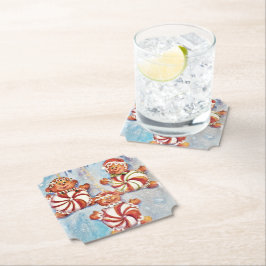 Porta-copo De Papel Cookies de Natal