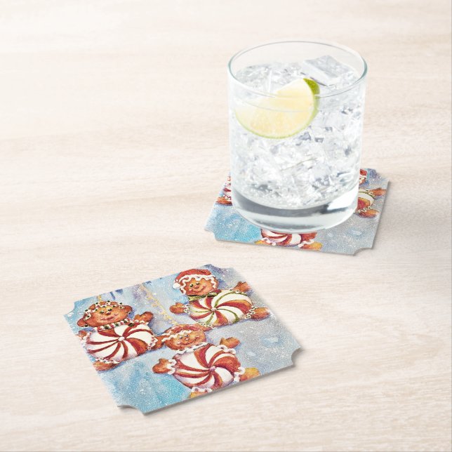 Porta-copo De Papel Cookies de Natal (Insitu)