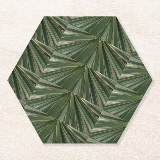 Porta-copo De Papel Copo de Papel Tropical (Frente)