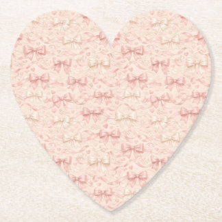 Porta-copo De Papel Coquette Bow Pattern