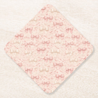 Porta-copo De Papel Coquette Bow Pattern