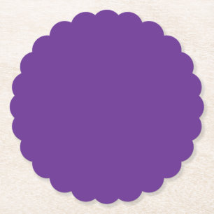 Porta-copo De Papel Cor sólida lilac-púrpura