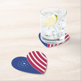 Porta-copo De Papel Coração da América