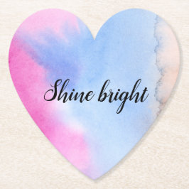 Porta-copo De Papel Corante azul-cor-de-pêssego cor-de-rosa