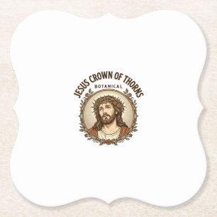 Porta-copo De Papel Coroa de Espinhos de Jesus Botânica Coroa de Espin
