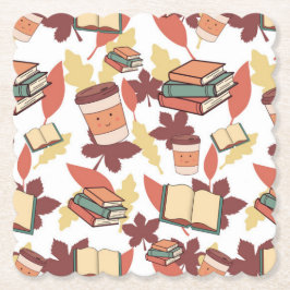 Porta-copo De Papel Cozy Kawaii Fall Vibes