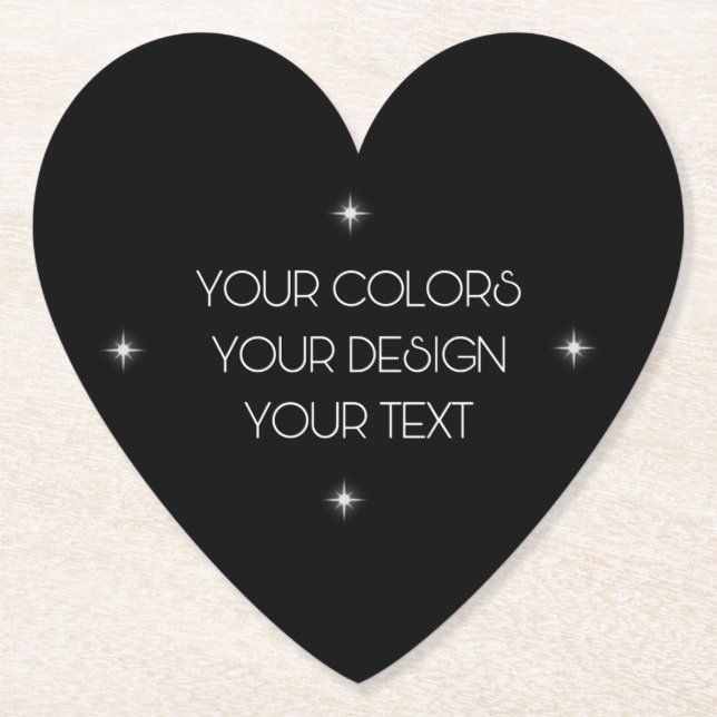 Porta-copo De Papel Crie seu (Frente)