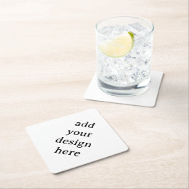 Porta-copo De Papel Crie Seu Próprio Diamante Personalizado Simples
