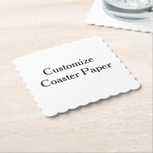 Porta-copo De Papel crie seu próprio Quadrado Escalonado Simples perso