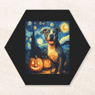 Porta-copo De Papel Custa Americana Staffordshire Terrier Dog Hallowee