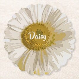 Porta-copo De Papel Daisy Flower Floral Design