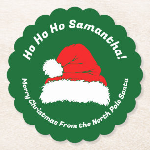 Porta-copo De Papel Decoração de Natal