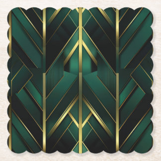 Porta-copo De Papel Decoração Verde