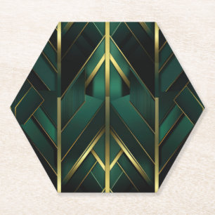 Porta-copo De Papel Decoração Verde