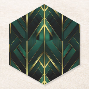 Porta-copo De Papel Decoração Verde
