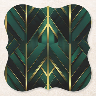 Porta-copo De Papel Decoração Verde
