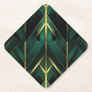 Porta-copo De Papel Decoração Verde
