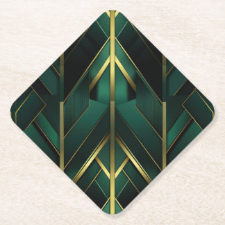 Porta-copo De Papel Decoração Verde