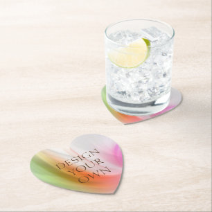 Porta-copo De Papel Desenhe o seu próprio