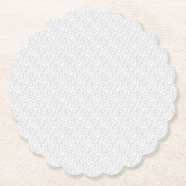 Porta-copo De Papel design cinco idioma (Frente)