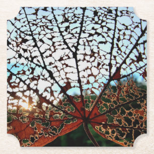 Porta-copo De Papel Design de Arte da Natureza - Porta copos de Folha