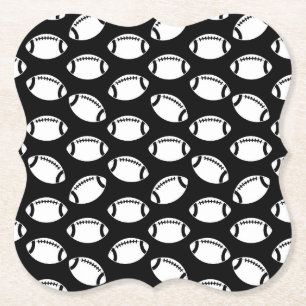 Porta-copo De Papel Design de bolas de futebol de padrão Impressão