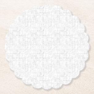 Porta-copo De Papel design de idioma 34