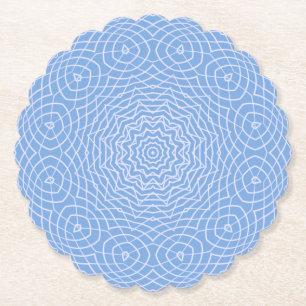 Porta-copo De Papel Design de Tulha Azul Claro