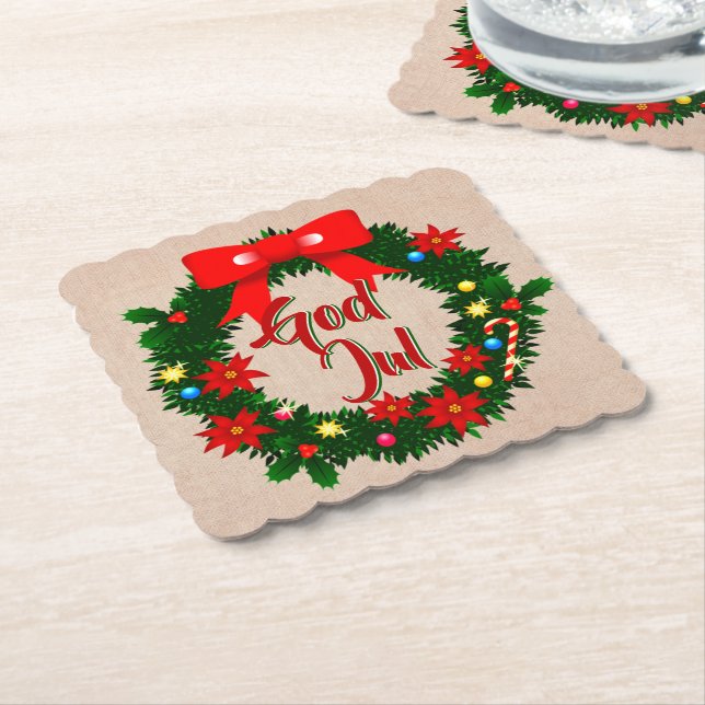 Porta-copo De Papel Deus de jul-dalbana sueco (Angular)