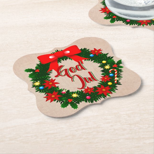 Porta-copo De Papel Deus de jul-dalbana sueco (Angular)