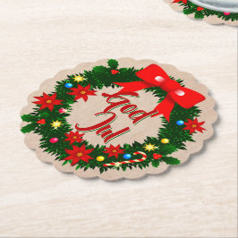 Porta-copo De Papel Deus de jul-dalbana sueco