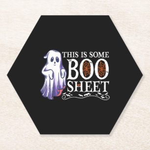 Porta-copo De Papel Dia de as Bruxas engraçado Boo Ghost Figurume Este